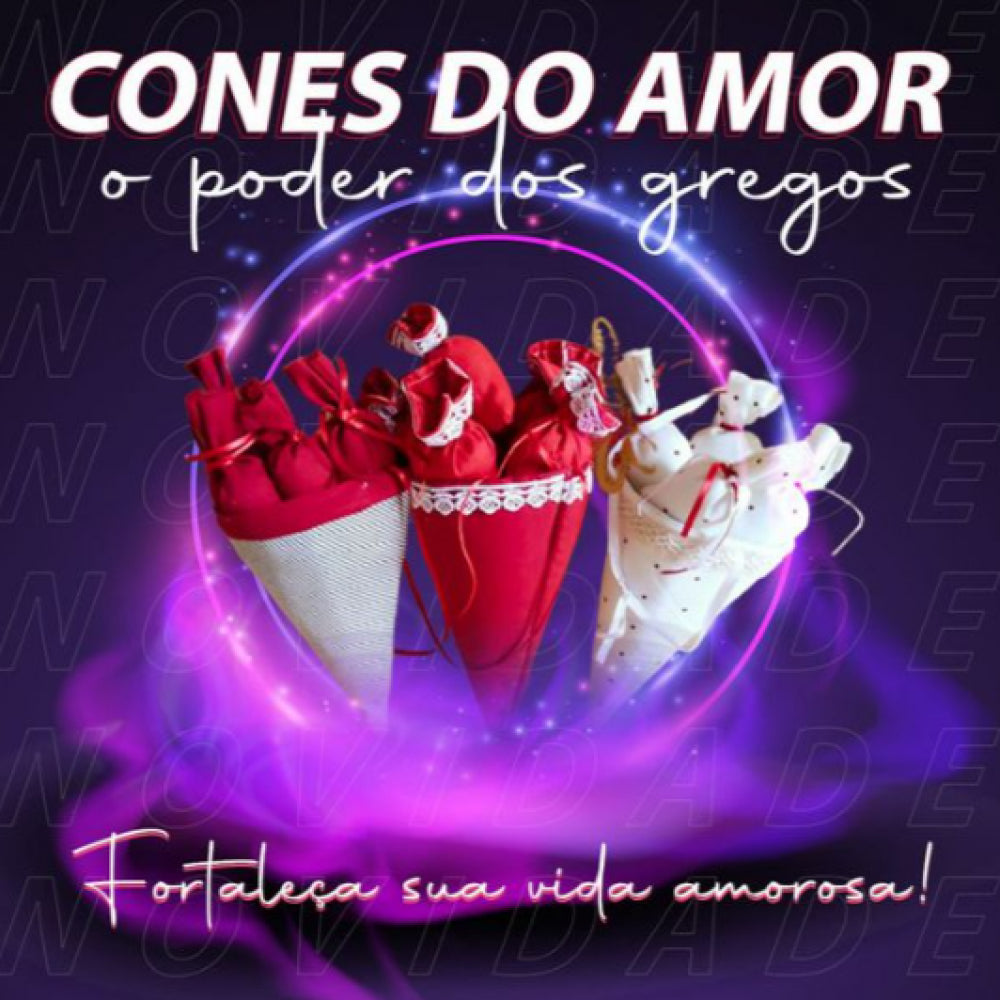 CONE DO AMOR GREGO ( Adoçamento)