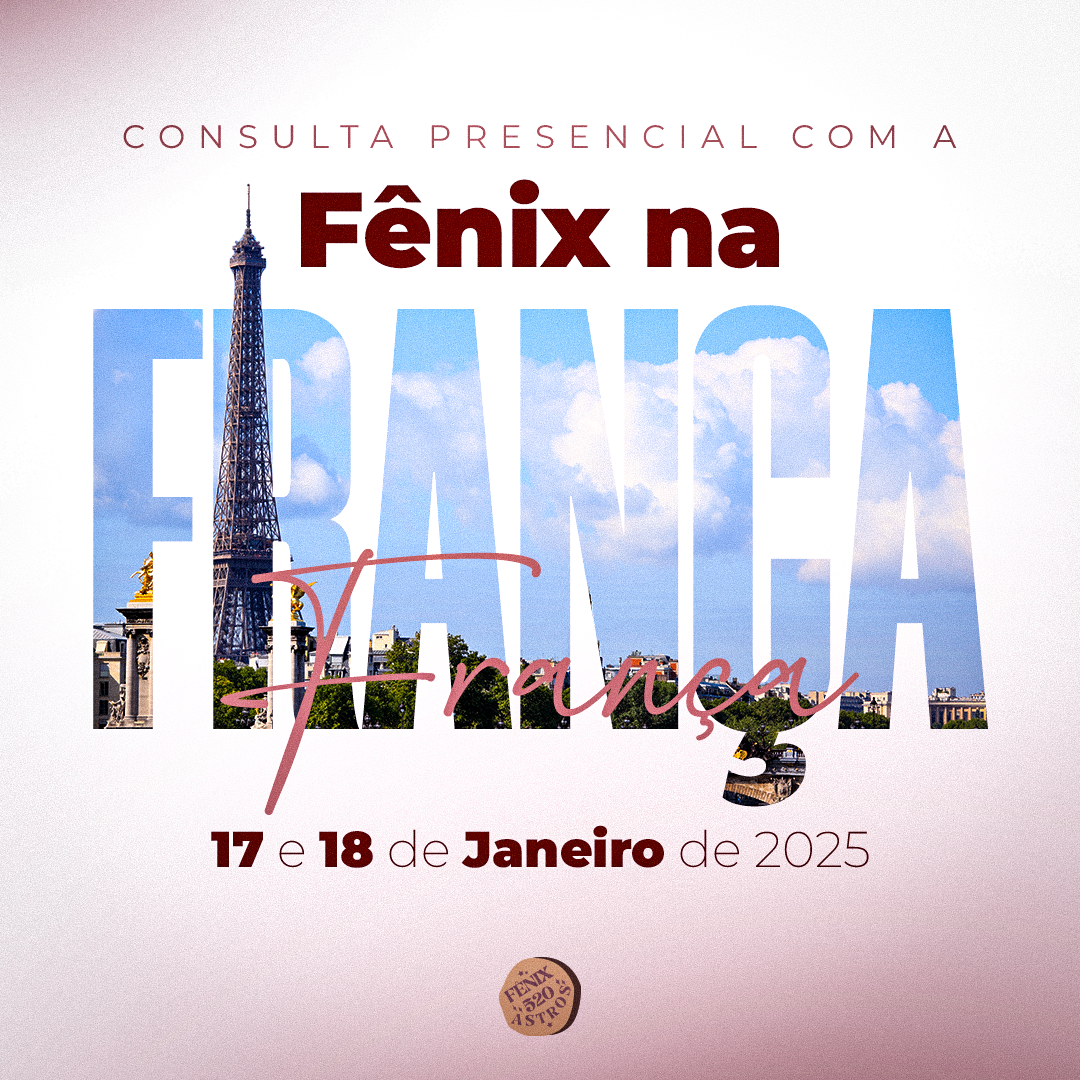 Consulta Presencial em Paris/França - 28/02 e 01/03 de 2025