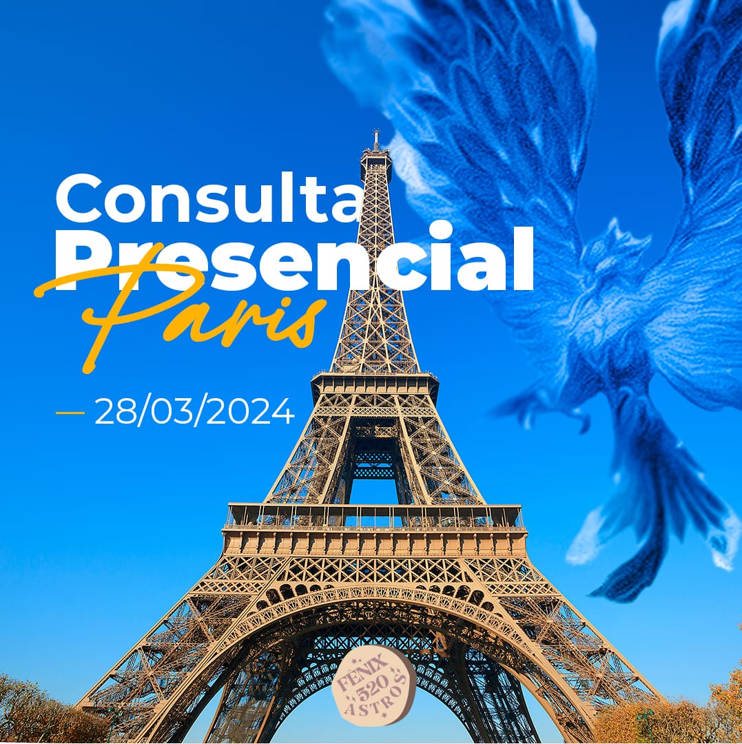 Consulta Presencial em Paris/França - 28/03/2024