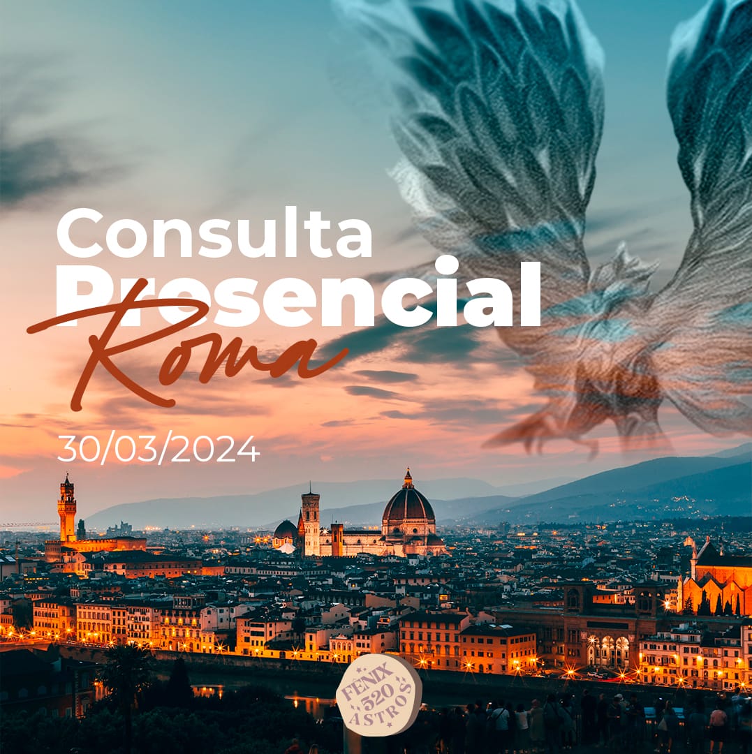 Consulta Presencial em Roma/Itália - 30/03/2024