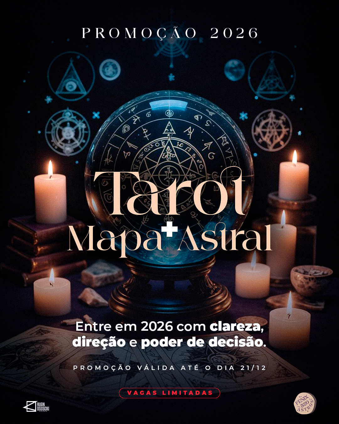 Promoção Tarot + Mapa Astral 2026